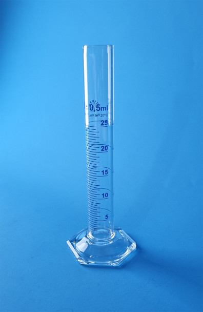 SIMAX Heatproof Glass Measuring Cylinder, Tall Form, Class A, 25ml
