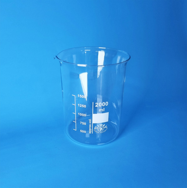 SIMAX Heatproof Glass Beakers, Low Form, 2000ml