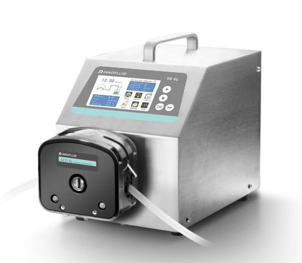 V6 Series Dosing Peristaltic Pump with DZ25-6L Head, 0.3 ~ 6000ml/min Max (V6-6L)