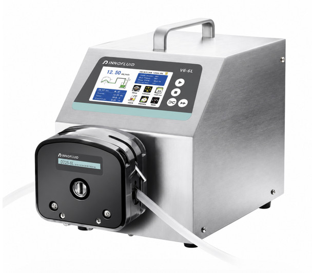 V6 Series Dosing Peristaltic Pump with DZ25-6L Head, 0.3 ~ 6000ml/min Max (V6-6L)