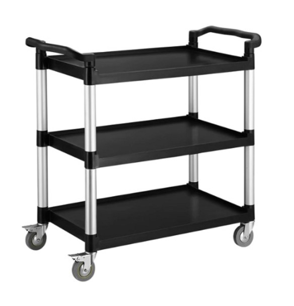 Lab Trolley, 3 Fixed Position Shelves