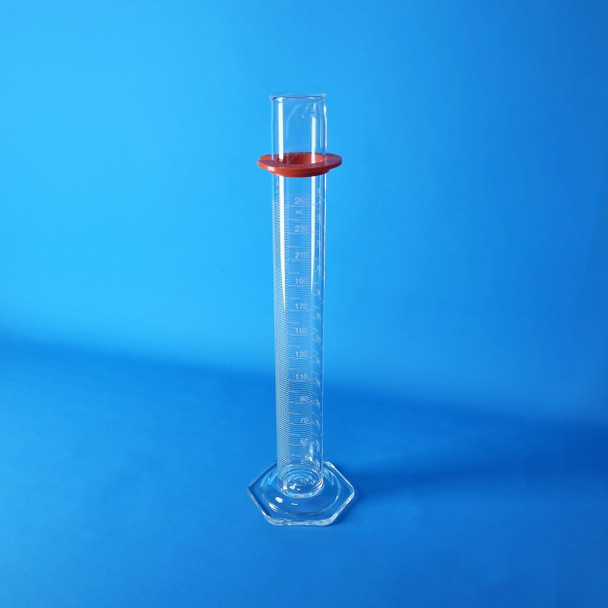 PYREX® Heatproof Glass Measuring Cylinder with Double Scale, Tall Form, Class A