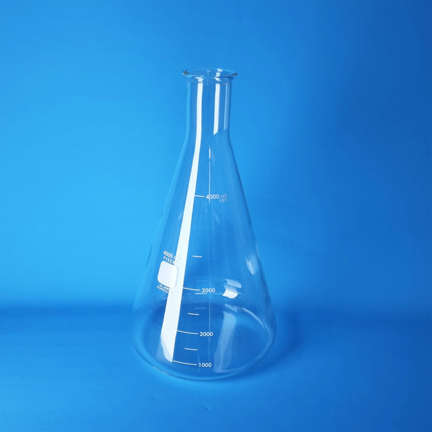 PYREX® Heatproof Conical Erlenmeyer Flask, 4000ml