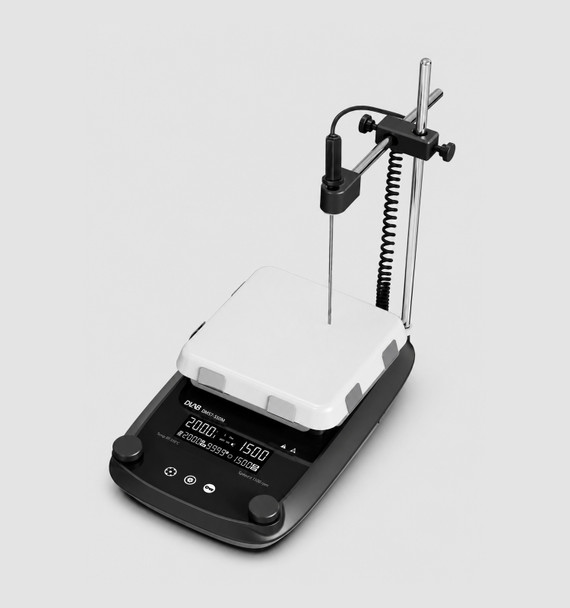 Digital Hotplate Stirrer with Sensor Control Set, 185x185mm Ceramic Plate, Max 550°C