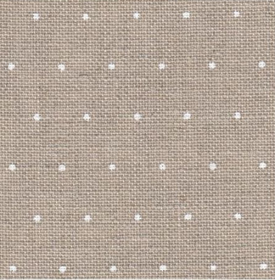 Linen w/White mini dots / 32811399