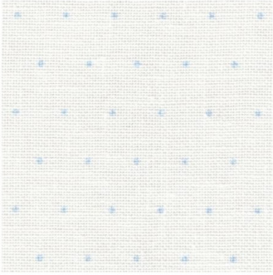 White w/Light Blue mini dots / 32811129
