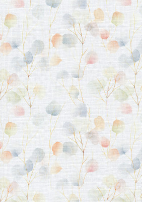 Watercolor Leaves Print / 360990005