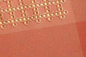 Oriental with brown border Tablecloths / PF570