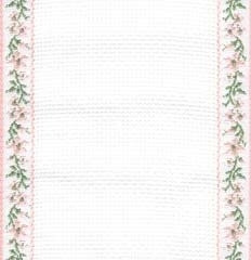Country Aire - Antique White / Pink & Green / MH31310131