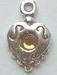 Citrine Heart (Sterling) / STCP192