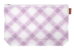 Lilac Mad For Plaid Project Bag / SE837