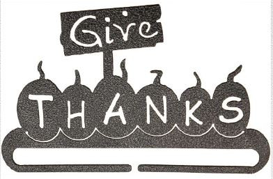 Give Thanks Bell Pull - 6" / AM27504