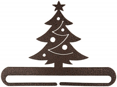 Christmas Tree Split Btm - Copper Vein - 8" / AM26674