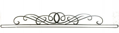 Windy Scroll Split Btm - Charcoal - 36" / AM32712