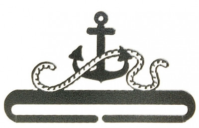 Anchor Split Btm - Charcoal - 6" / AM32372