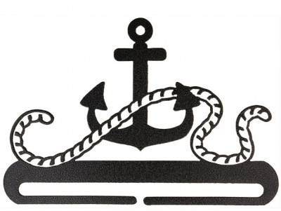 Anchor Split Btm - Charcoal - 12" / AM34652