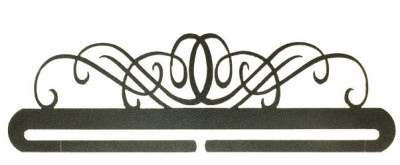 Windy Scroll Split Btm - Charcoal - 9" / AM31362