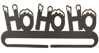 HoHoHo Split Btm - Charcoal - 12" / AM26742