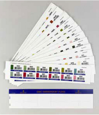 DMC117 Floss Stickers / 117CAB12X43
