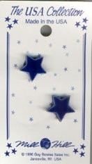 Blue Stars Pierced Earrings / MHUSA28