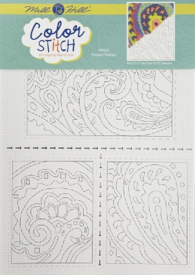 Persian Paisley - Perforated Paper Color Stitch / PP602