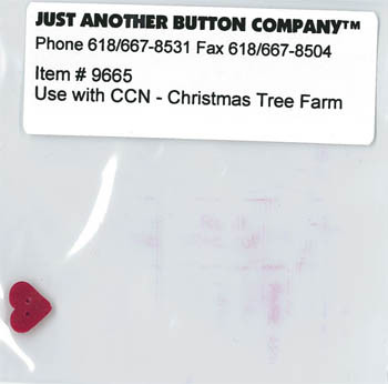 Santa's Village 7-Christmas Tree Farm Buttons (9665.G) / 13-1853.
