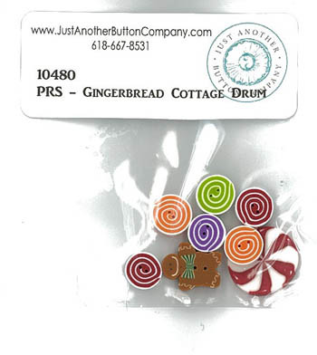 Gingerbread Cottage Drum (PRAISE) 10480.g / 20-1716.