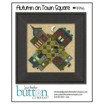 Autumn On Town Square Btn Pk (w/free chart) / 14-2392.