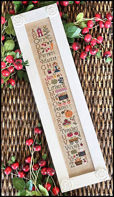 Farmers Market ABC's Chart & Floss Pack / CCT-PK35.