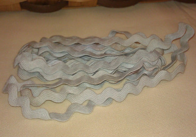 Door Mouse Grey Rick Rack 1/2"(3yd) / D-095.