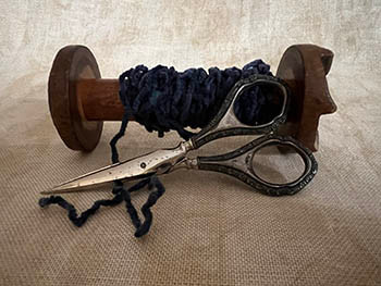 Miguel's Navy Chenille (3yds) / D-130.