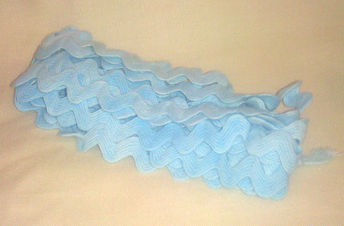 NM Turqoise Rick Rack 1/2" (3yds) / D-019.