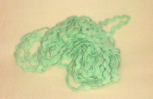 Sea Foam Rick Rack 1/4" (3yds) / D-014.