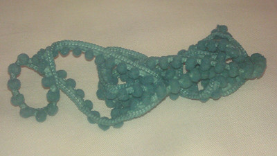 Sea Glass Pom Pom (1yd) / D-096.