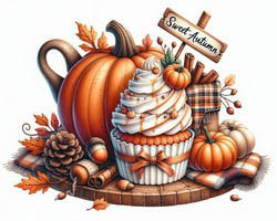 Sweet Autumn Magnet / 25-2573.