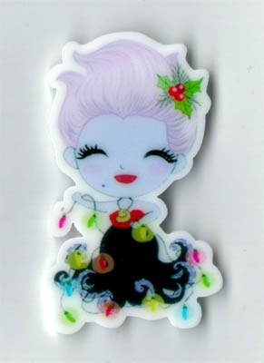 Princes Christmas Ursula Magnet / 19-2870.