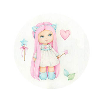 Kimmy Magnet (girl with cat ears) / 20-2295.