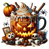 Hot Buttered Rum Magnet / 24-2338.