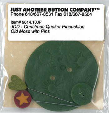 Old Moss Button & Pin Set / 12-2749.