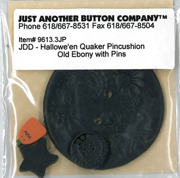 Old Ebony Button & Pin Pack / 12-2747.