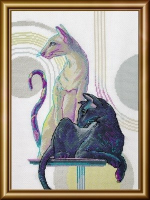 Mystical Cats 
 Artist: Olga Novitskaya / RLA1011