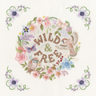 Wild & Free - Embroidery 
 by Cassandra Riley / BTECA5