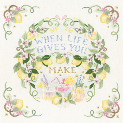 Splash Of Sunshine - Embroidery 
 by Cassandra Riley / BTECA6