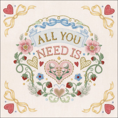 All You Need - Embroidery 
 by Cassandra Riley / BTECA7