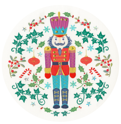 Folk Christmas - Folk Embroidery 
 by Kathy Pilcher / BTEKP6