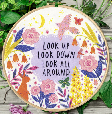 Look Up - Sew Happy Collection by Lee Foster-Wilson 
 - Embroidery / BTELFW3