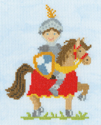 The Knight's Tale 
 Jump - Little Stitchers Collection 
 by Kate Hadfield / BTJUMP3