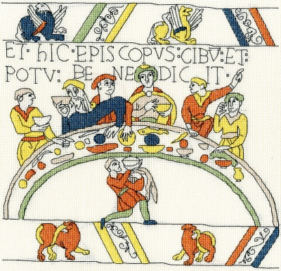 The Bishop's Feast - 
 Bayeux Tapestry / BTXBT3
