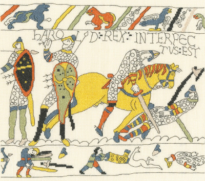 The Demise of King Harold 
 Bayeux Tapestry / BTXBT5