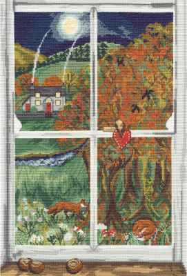 Conker Window - Driftwood Designs 
 by Lizzie Spikes / BTXDD6